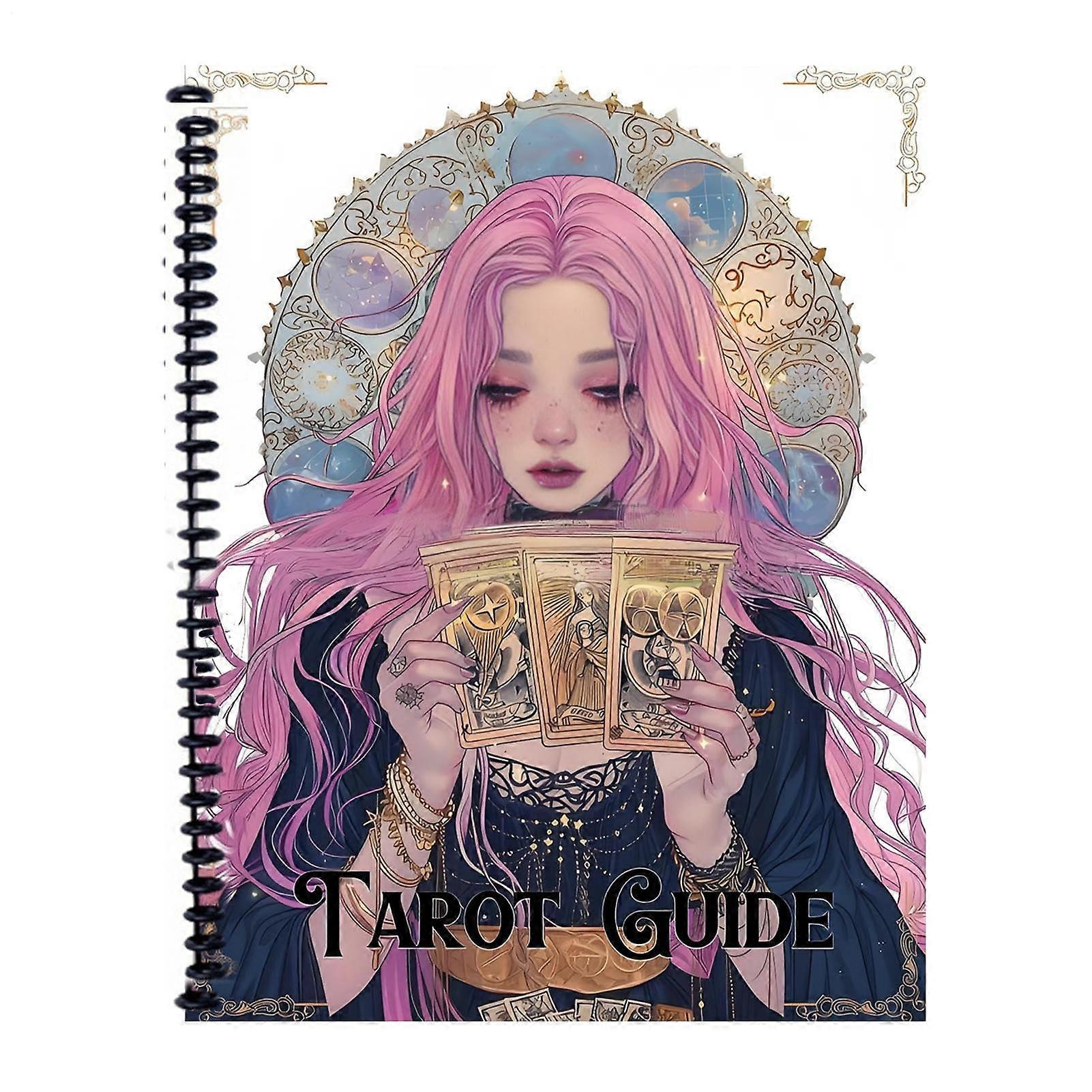 Tarot Book, Beginner Deck, Planner, Manual Reveals Symbolic Lore, Guide for Everyday Readings