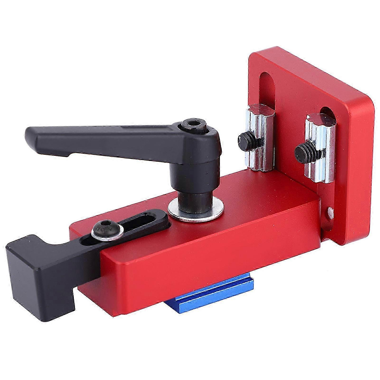 45 Type Chute Locator Aluminum Alloy Backing Connector Miter Track Stop Woodworking Guide Rail Tool