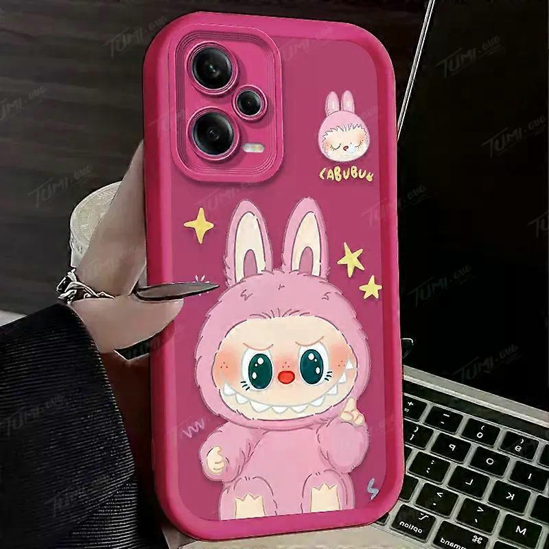 Electronics Cute Cartoon Lucky L- Case For Xiaomi Redmi Note 12 14 13 11 Pro Plus 5G 12S 11S 10S 10 9 Redmi 14C 13C 12C 12 4G A3 A3X