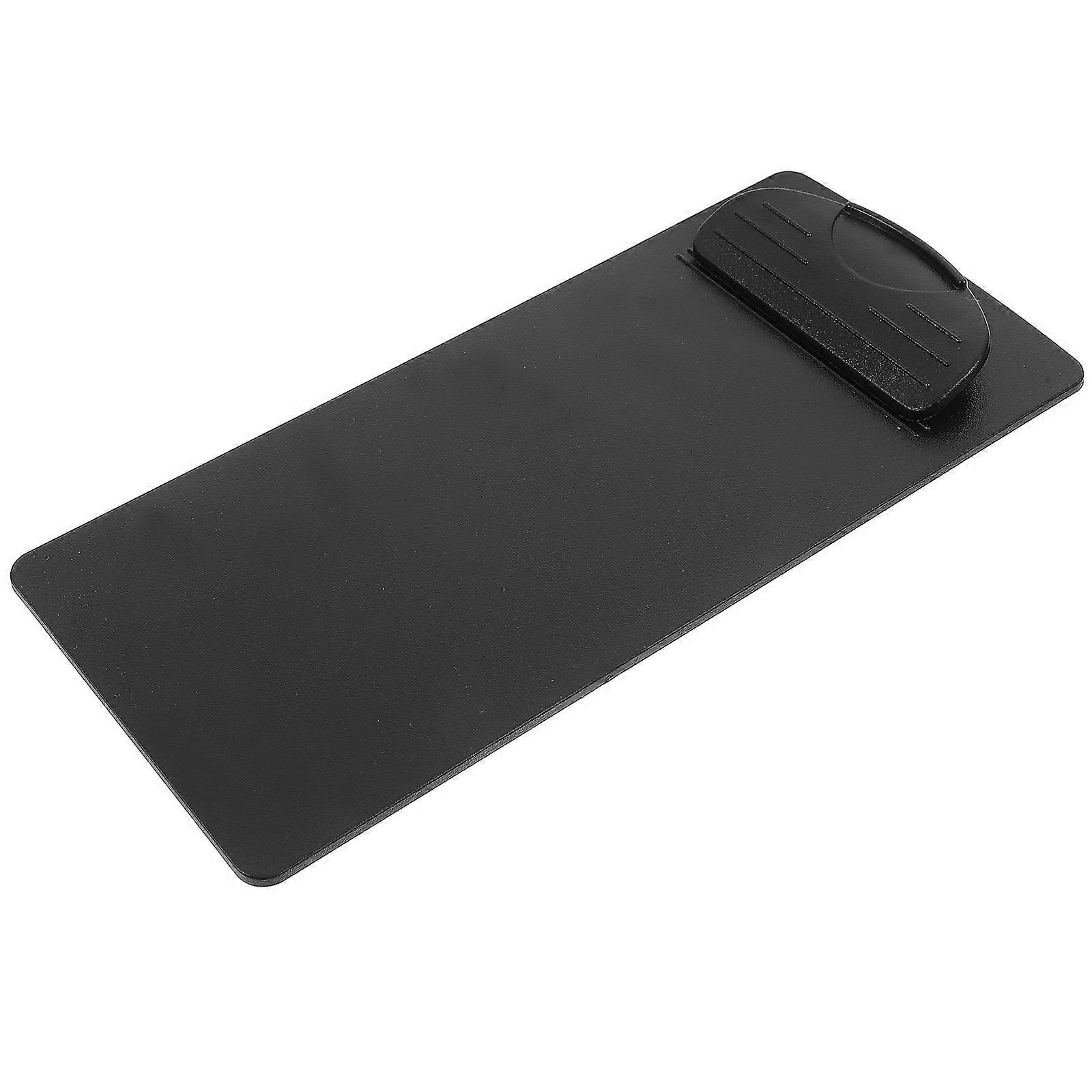 Portable Plastic Menu Clipboard Set of 4 Compact Writing Boards for Restaurants Meetings Easy Storage and Use