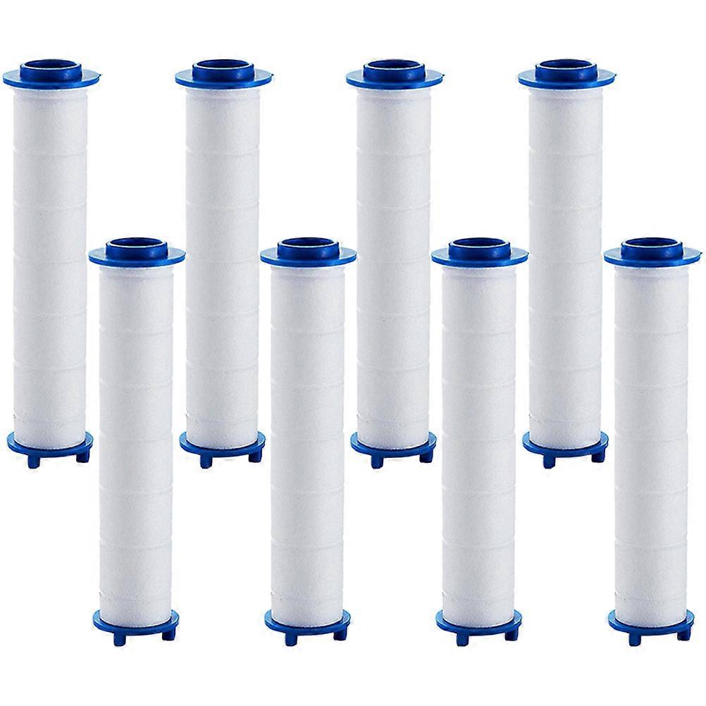 8pcs Replaceable High Pressure Shower Head with PP Cotton Material for Debris Removal and Clean Water – Easy Installation Bathroom Accessory
