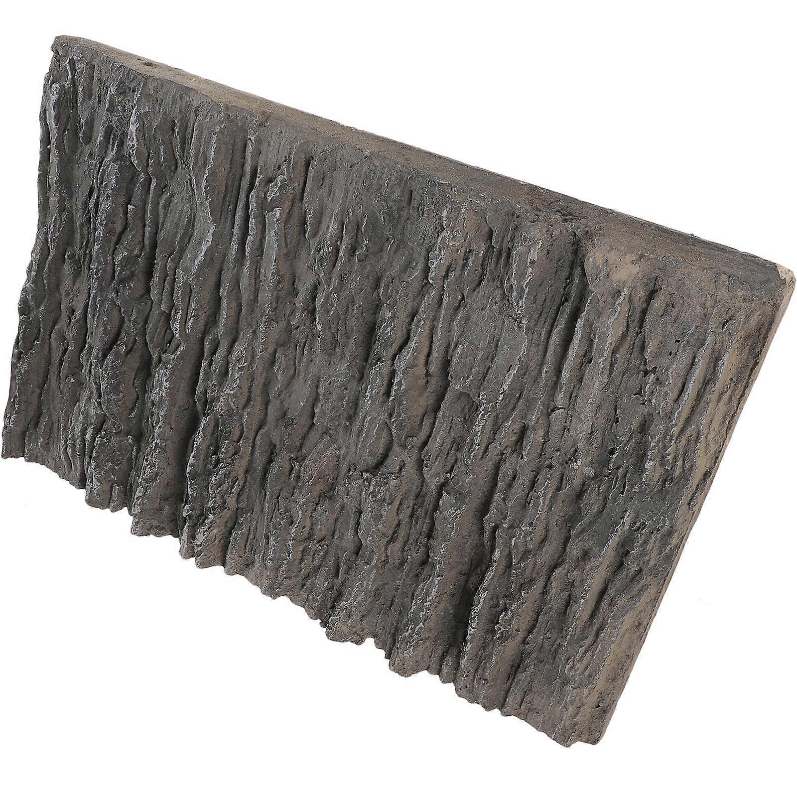 Reptile Terrarium Background Fish Tank Decoration Board Easy to Install Vertical Pattern 45.00X30.00X4.00cm Wear Resistant 1Pack