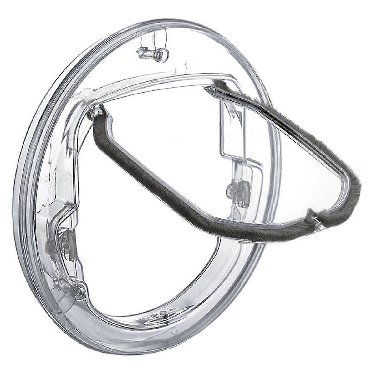 Controllable Pet Door for Cats and Small Transparent Plastic Flap for Convenient Access to Cleaning and Durable for Indoor and Outdoor Use