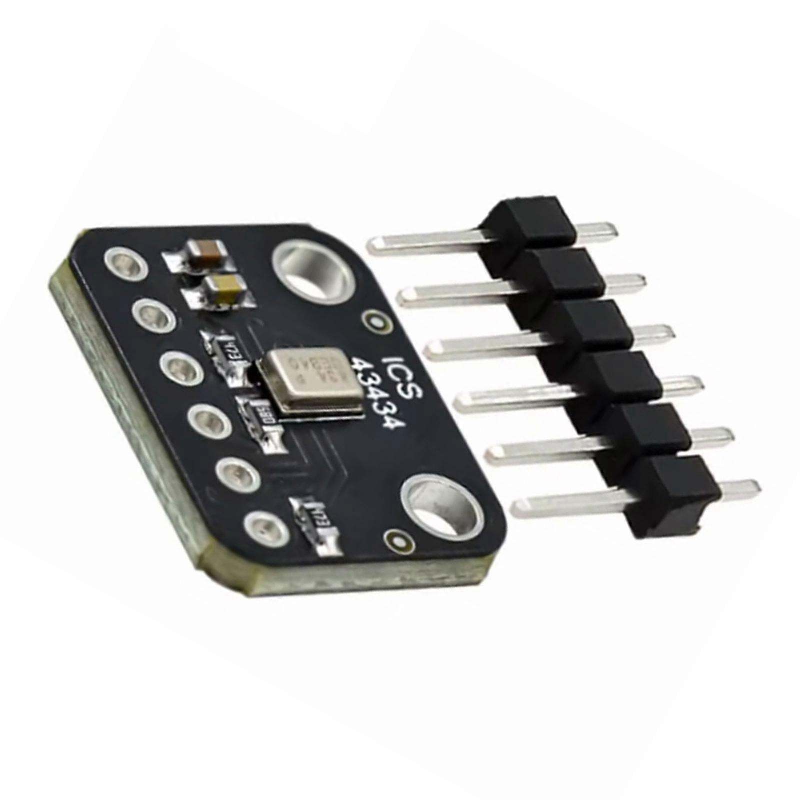 ICS 43434 Digital MEMS Microphone Module I2S Port Small Size For Robotics And Intelligent Home Devices Multicolor