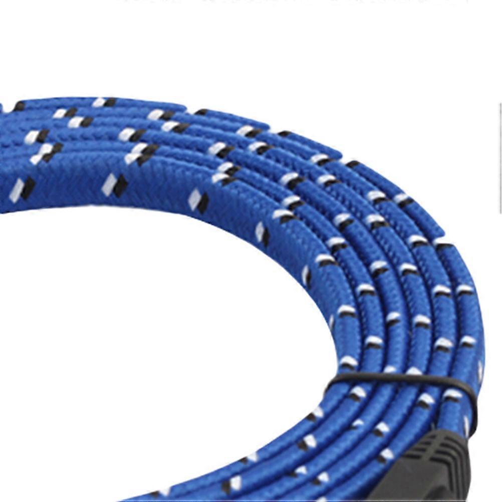 Ethernet Cable Connector Premium Cat 7 Ethernet Cable Nylon For Computer Users 10 Speed 1Pcs