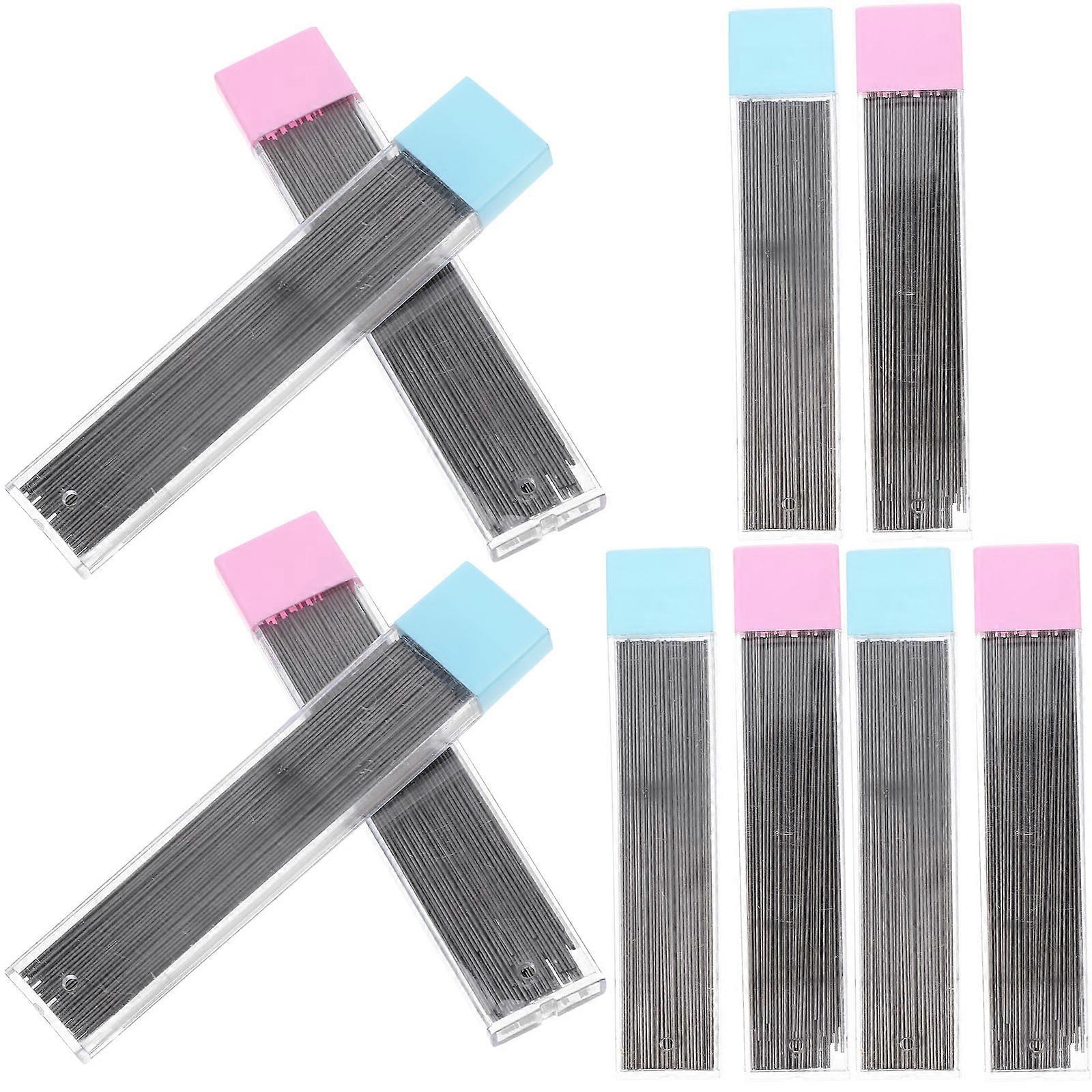 10 Boxes of Mechanical Pencil Refills for Students Portable Cores