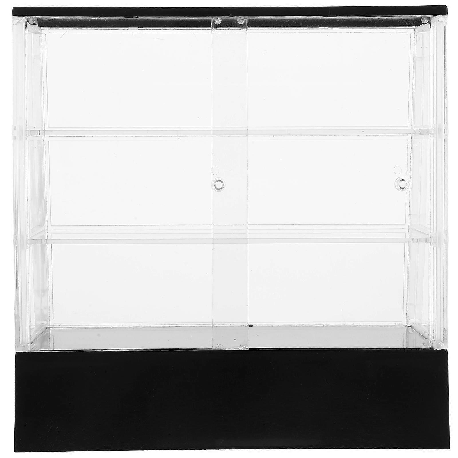 Simulation Mini Cabinet Dollhouse Food Cabinet Rectangular Shape for Dollhouse Bakery or Kitchen 1Set