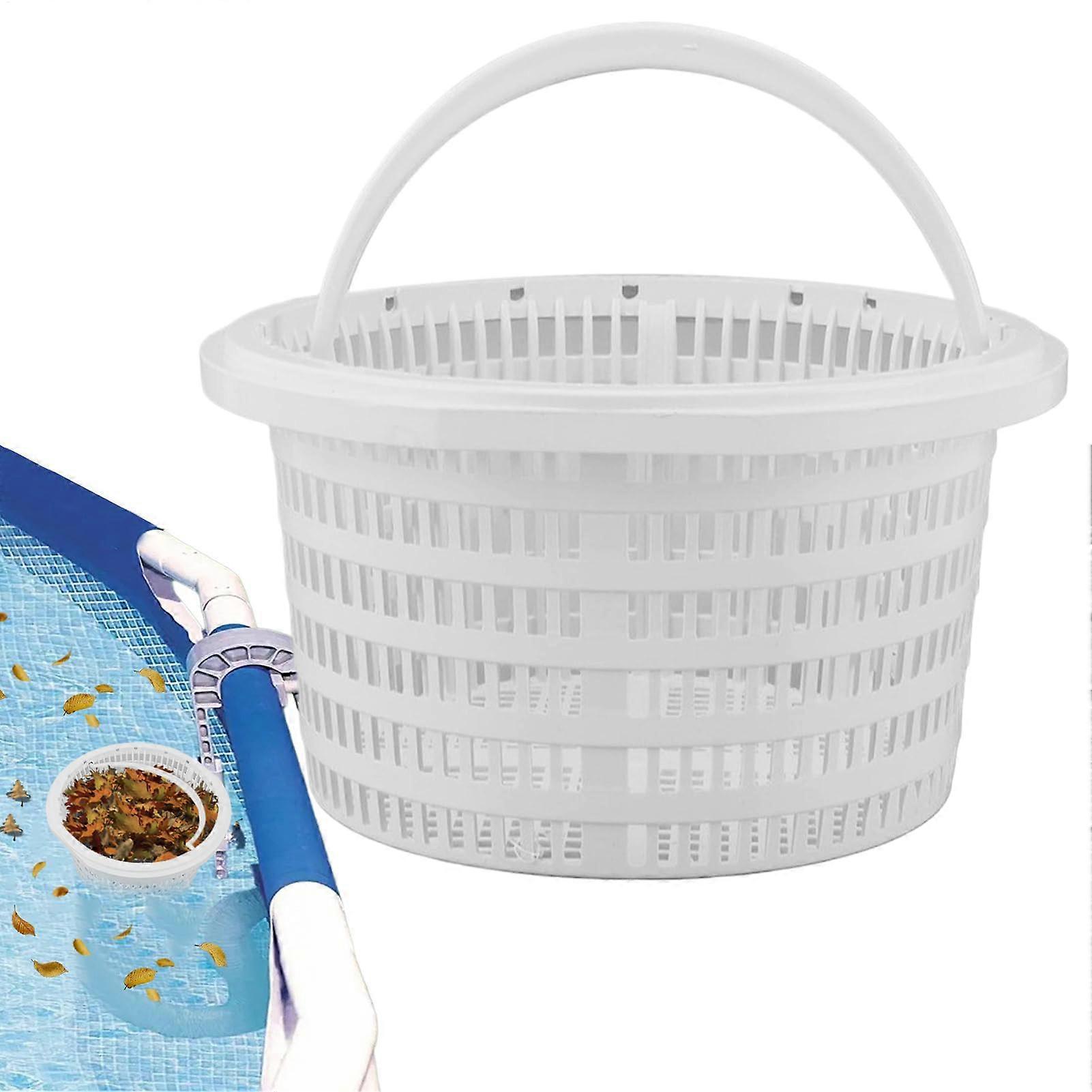 Pool Skimmer Basket Replacement – 19 x 11 cm / 7.48 x 4.33 in Compatible with Most Pool Skimmers for Debris Removal