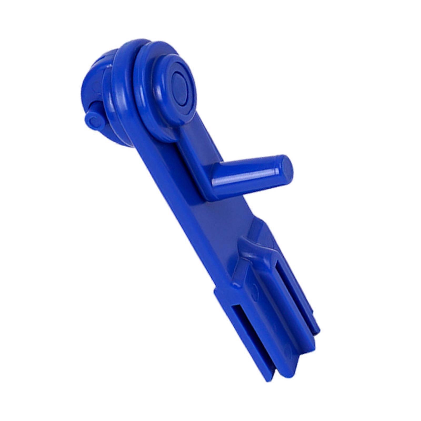 Plastic Winder Embroidery Thread Bobbins Floss For Crossing Stitches Storage Sewing Embroidery and Crafting Use Accessories deep blue
