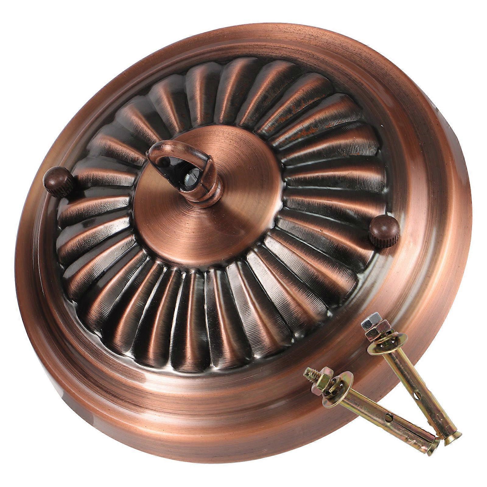 Ceiling Light Canopy Kit Ceiling Cover Plate For Home Decoration Dark Brown Fitting 1Pack