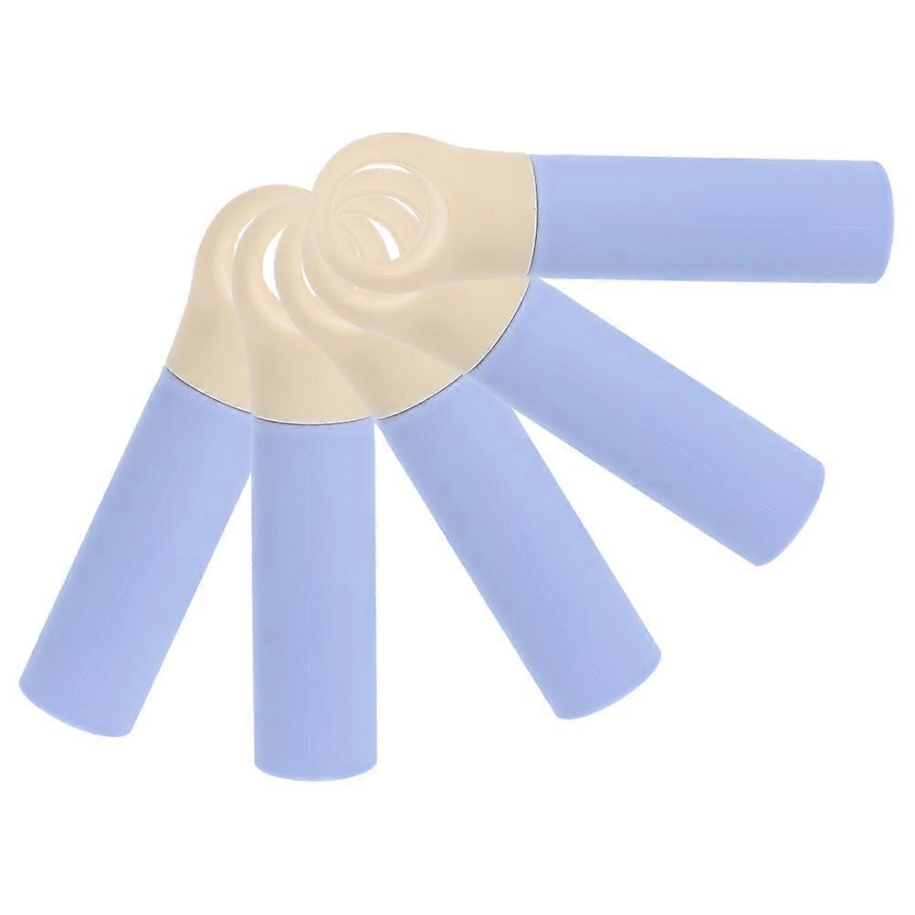 5pcs Ergonomic Broom Handle Grip Replacement, Comfort for Mop Stick Ends, Fits Standard Inner Diameter