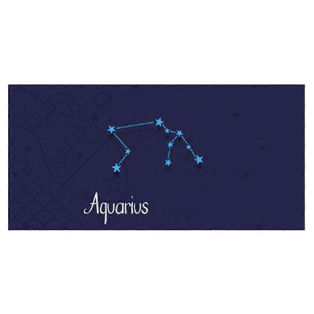 INF Aquarius 12 Zodiac Sign Mouse Pad Thu, Non-slip and Comfortable