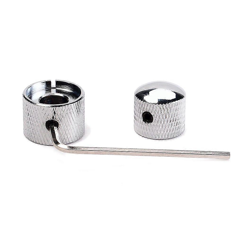 2 In 1 Dual Concentric Volume Tone Blend Control Control Knobs Domed Knobs with Allen Key for Strat Electric Guitar Bass