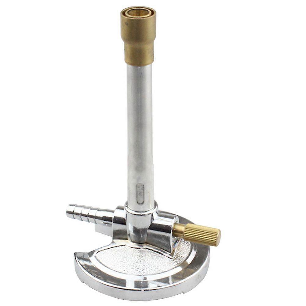 Propane Gas Bunsen Burner with Flame Stabilizer and Gas Adjustment Anti-Tip Design
