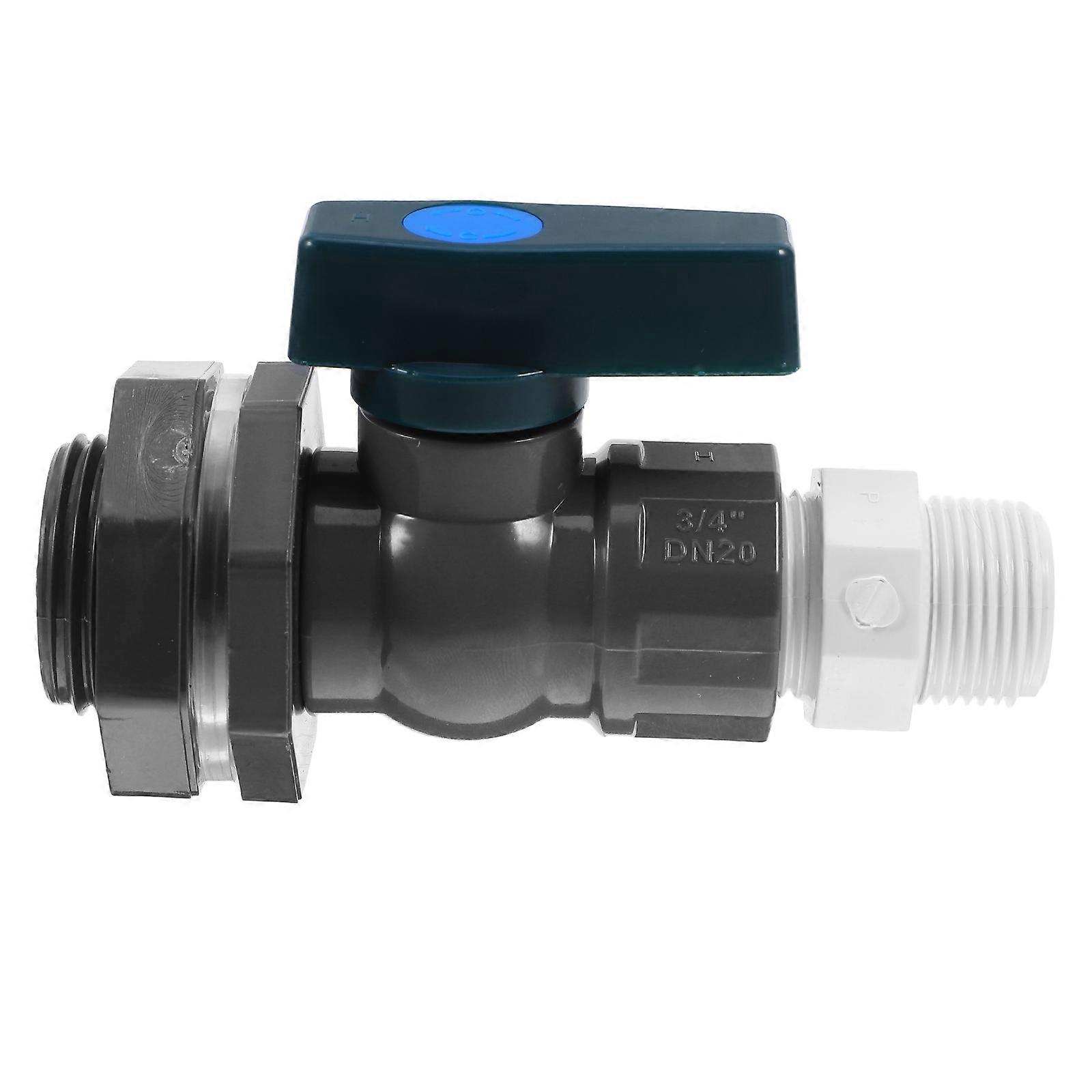 Garden Hose Faucet Valve Water Control Rain Barrel Spigot For Commercial Use Homeowners 1Set