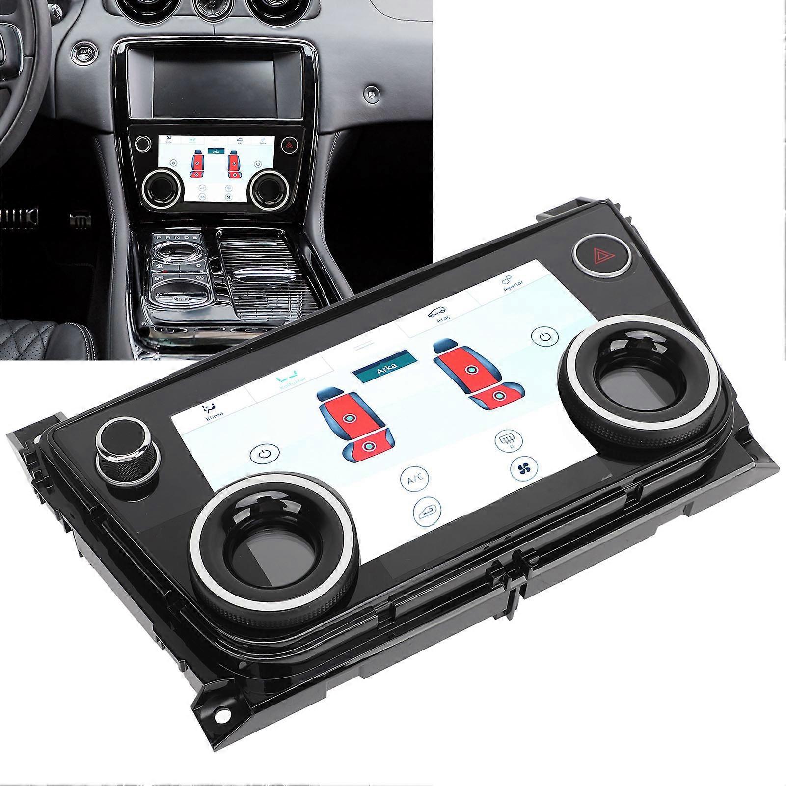 7in Car AC Touch Screen DC 9 to 16V Air Conditioning Temperature Memory Replacement For Jaguar XJ XJL XJR X351 