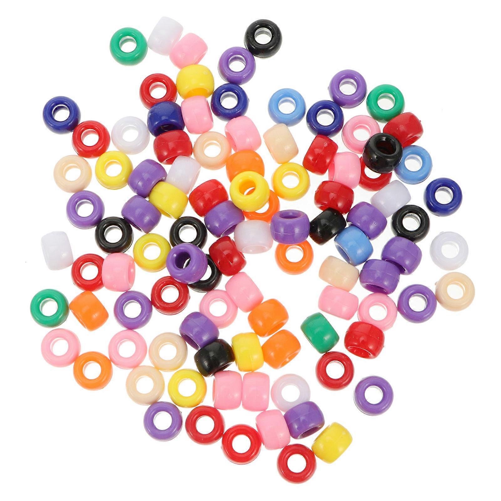 Handwerk Abstandsperlen Acryl Diy Projekte Geschenk Geben Zubehör Material 0,6 x 0,9 cm 1000 Stück