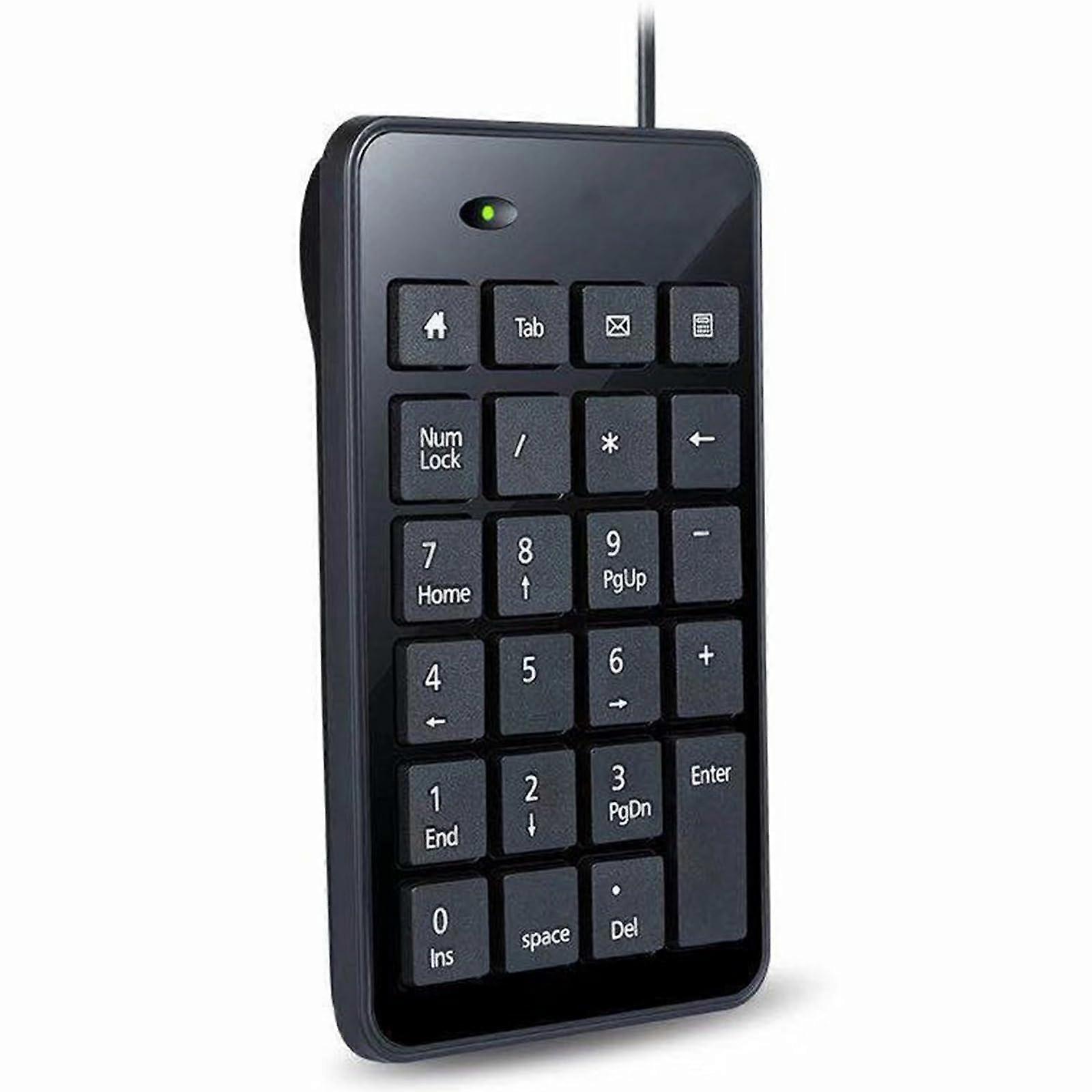 Mechanical Numeric Keypad 23-Key USB Numpad For Finance, Business, Laptop, Notebook