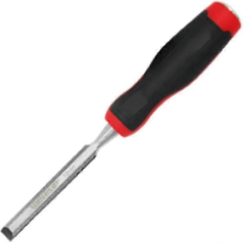2025 1PC Flat Wood Chisel Hand Tool Set Professional Carpentry Tool For Basic Detailed Carving Woodworkers Gouges With Ergonomic Grip (Size : 19mm)