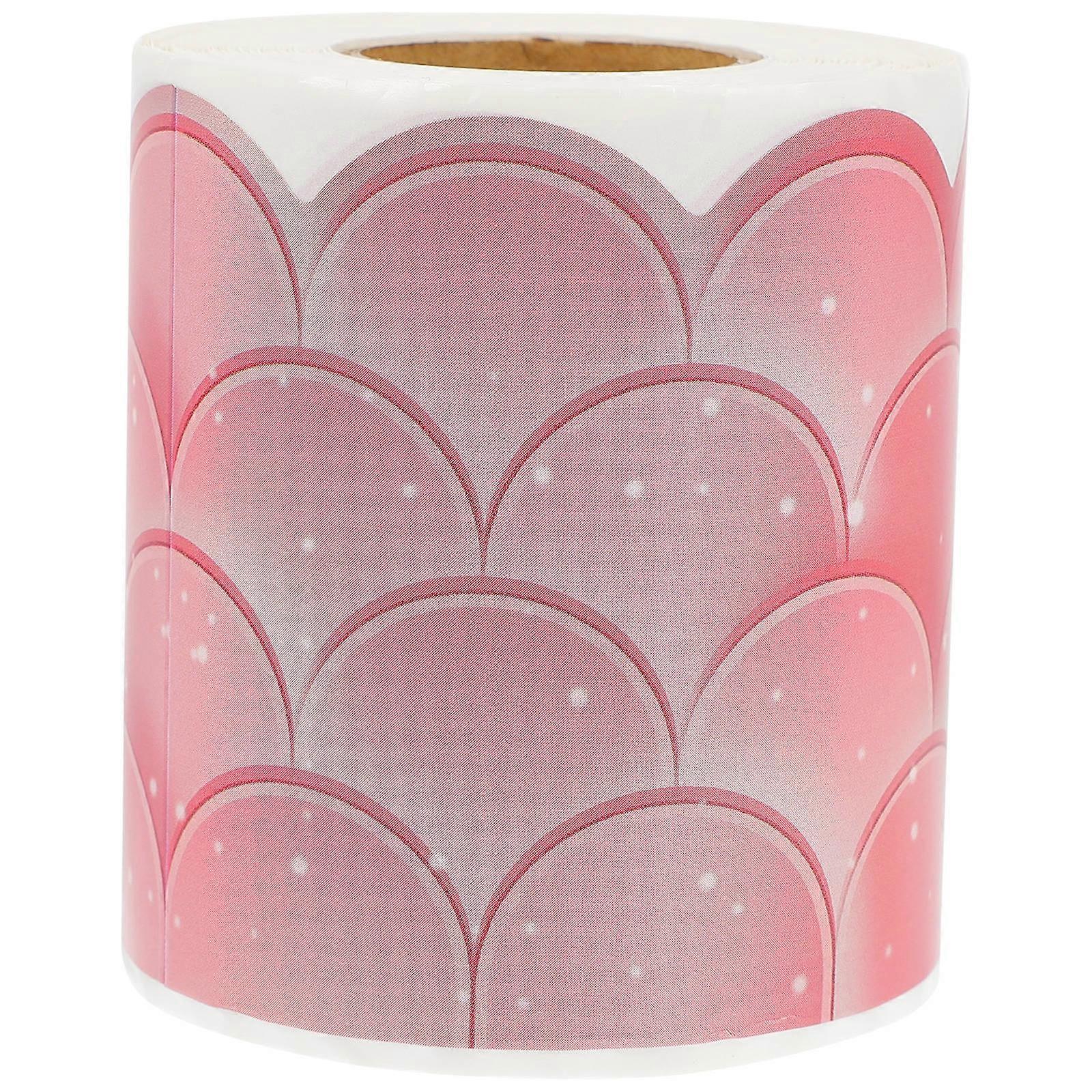 波状パターンボーダー装飾 1 ロール教室用品粘着ピンク 学校環境改善に最適