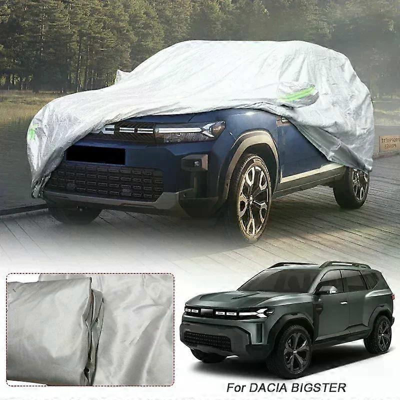 210T πολυεστέρας αδιάβροχος για DACIA BIGSTER DUSTER JOGGER LOGAN SANDERO ΆΝΟΙΞΗ Κάλυμμα αυτοκινήτων Αντι-UV αυτόματο αξεσουάρ σκόνης