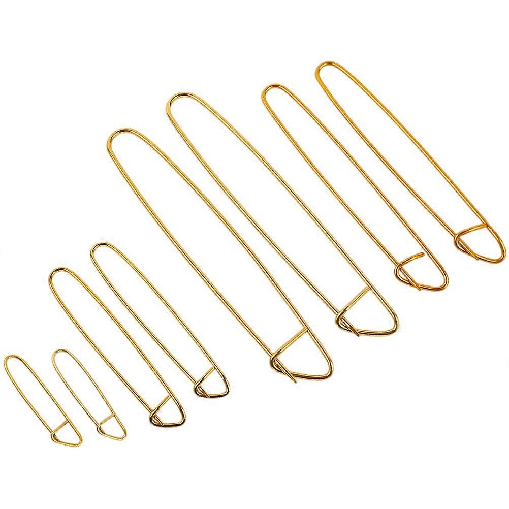 8pcs Cable Stitch Pins Weaving Brooch for Knitting