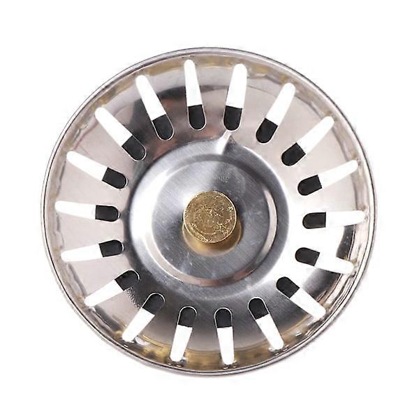 Abflusssieb für die Spüle, Edelstahl, für die Küchenspüle, Filterkorb, Abfallsieb