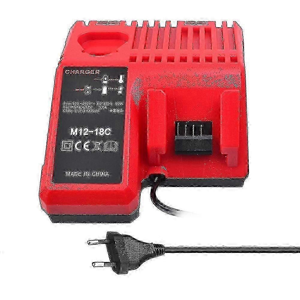 M12-18C λι-ιονικός φορτιστής μπαταριών για Milwaukee 12 V 14.4V 18V C1418C 48-11-1815/1828/1840 M18 M14 M12