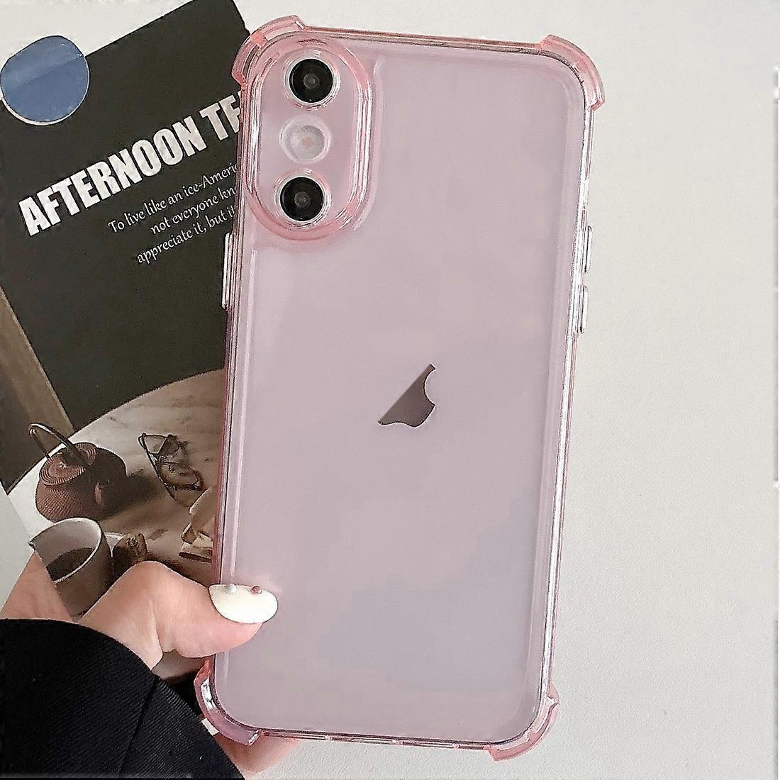 Transparent Four-corner Shockproof TPU Phone Case