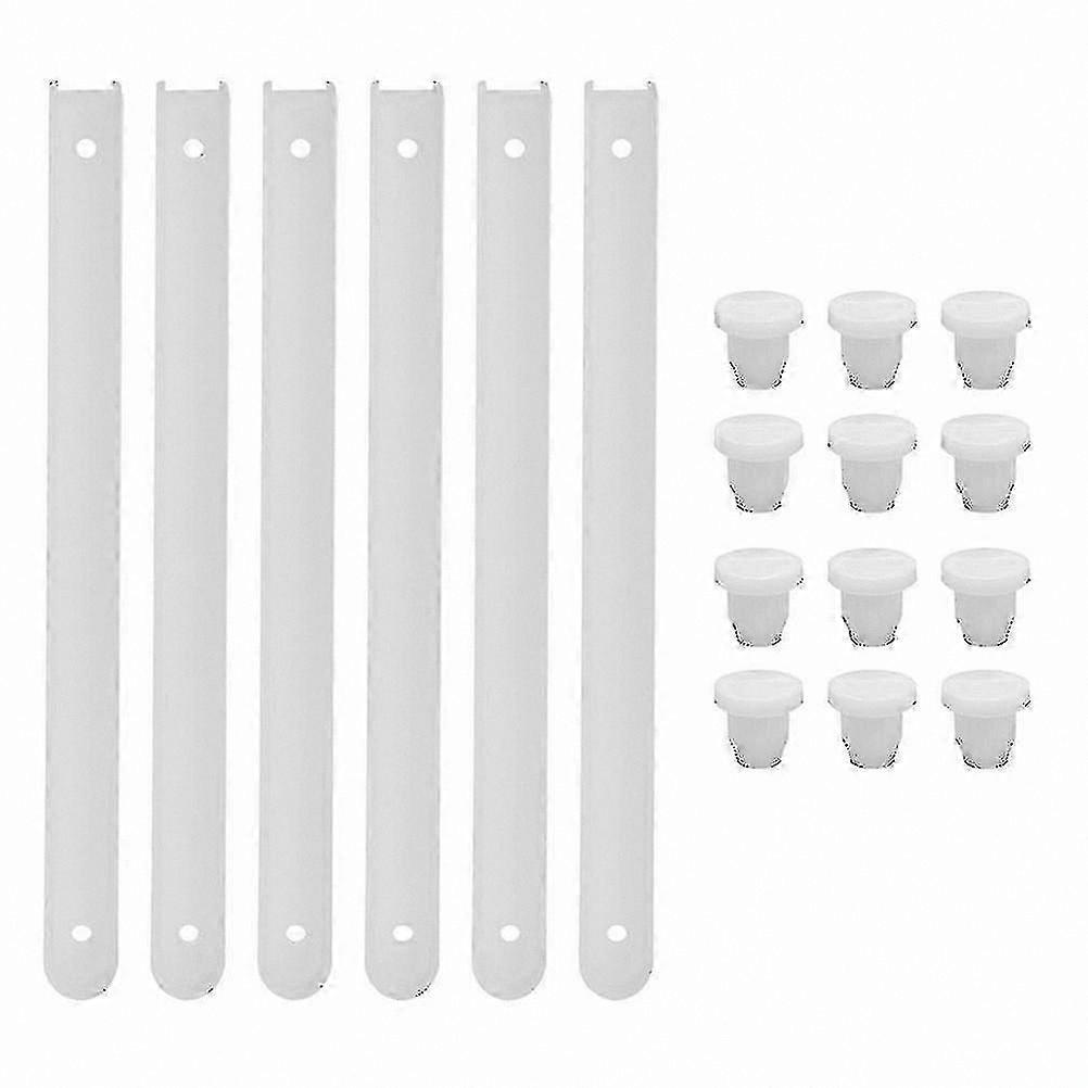 3-Pack Plastic Drawer Slides Replacement Tracks for Drawer Rails and Tracks System
