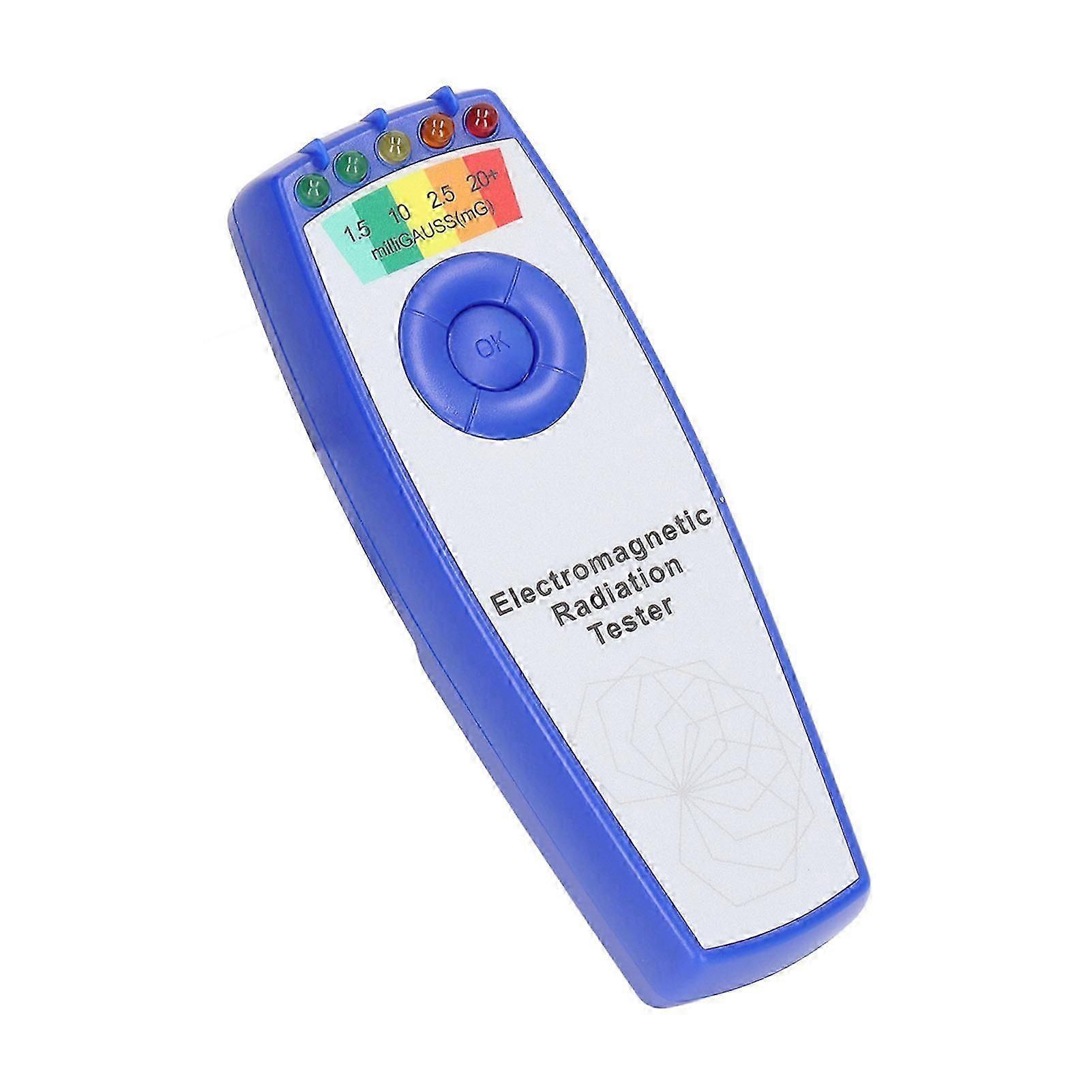 EMF Detector 5 Level Magnetic Radiation Monitor Quick Response Measuring Instrument