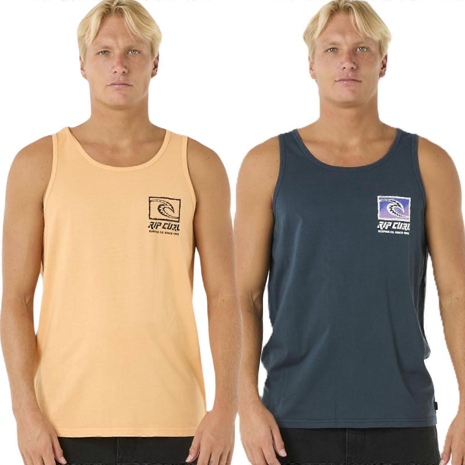 Rip Curl Mens Raw Energy Trad Tank Vest