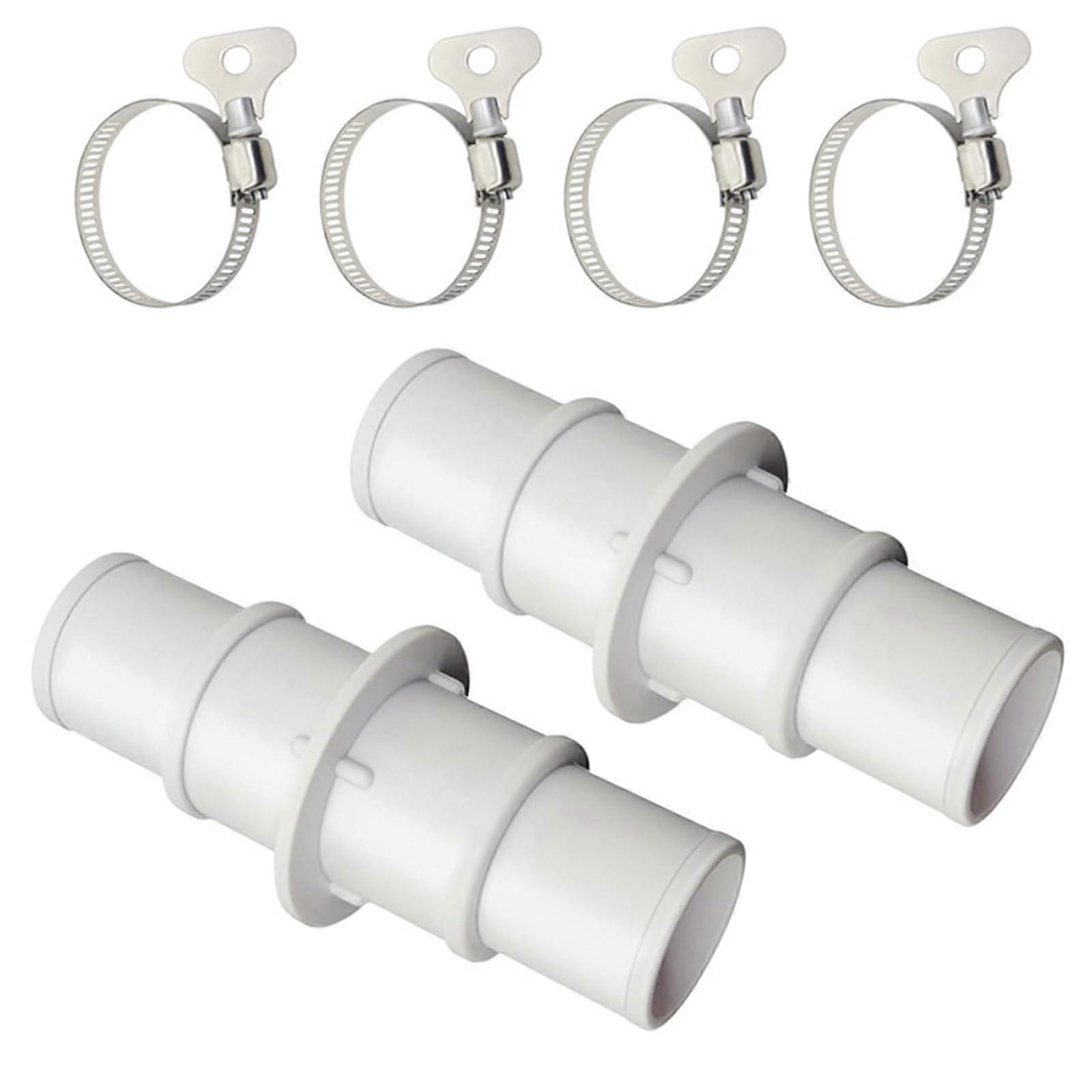 Pool Hose Adapter Connection Set for Vacuum Cleaners, Compatible with Pool Cleaners, Durable, Robust, Universally Usable
