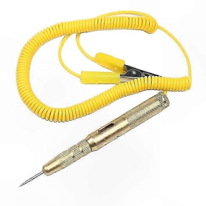 DC 6V-24V Auto Circuit Tester Pen for Vehicle Voltage Detection Yellow