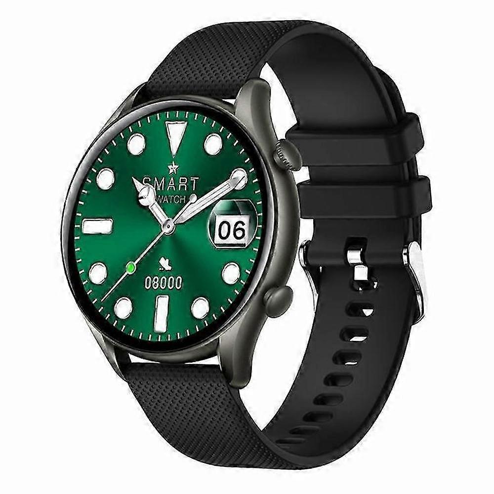 KT60 1,39 polegadas Fitness Tracker Bluetooth Call Voice Assistant impermeável pulseira inteligente
