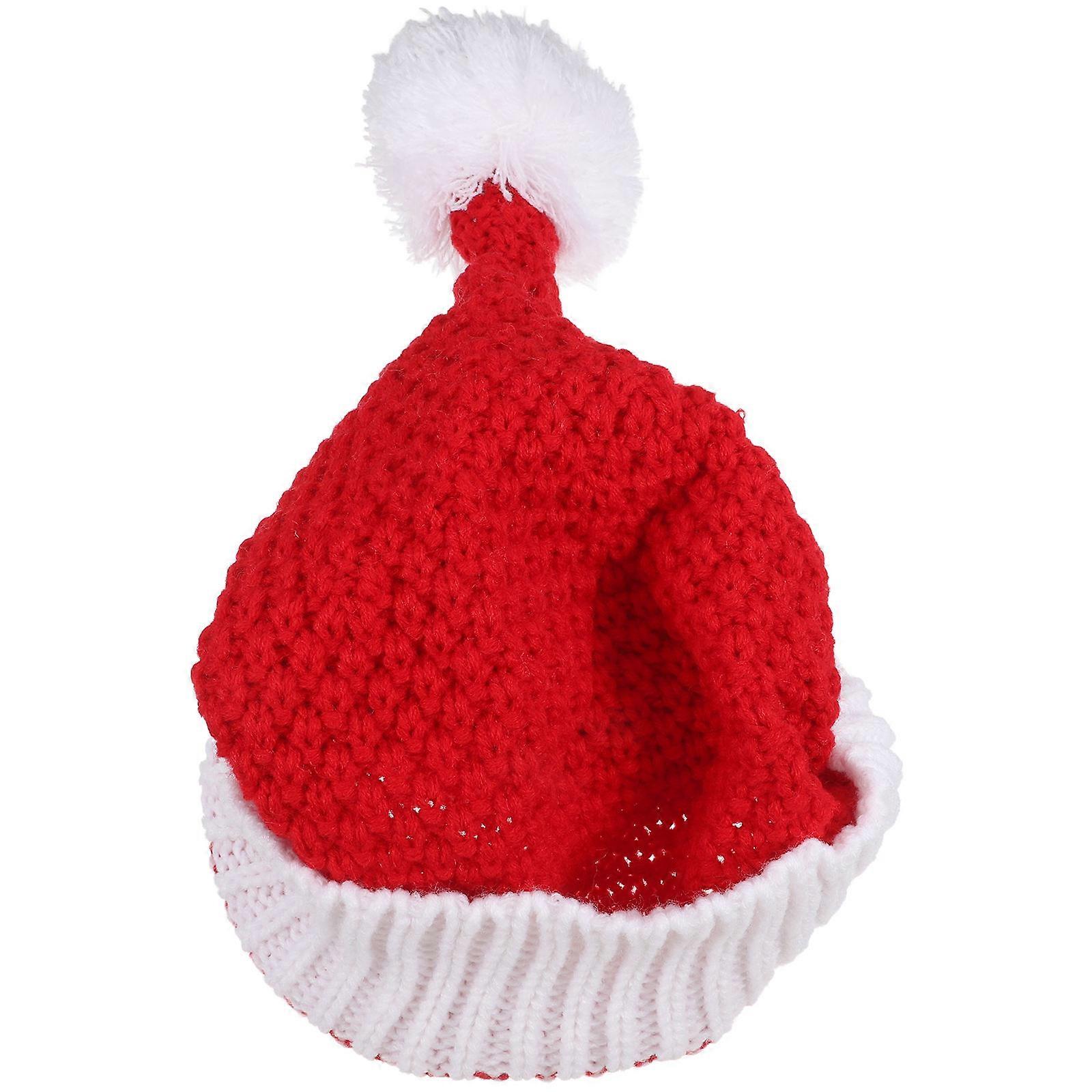 Warm Crochet Hat with Festive Charm for Outdoor Use