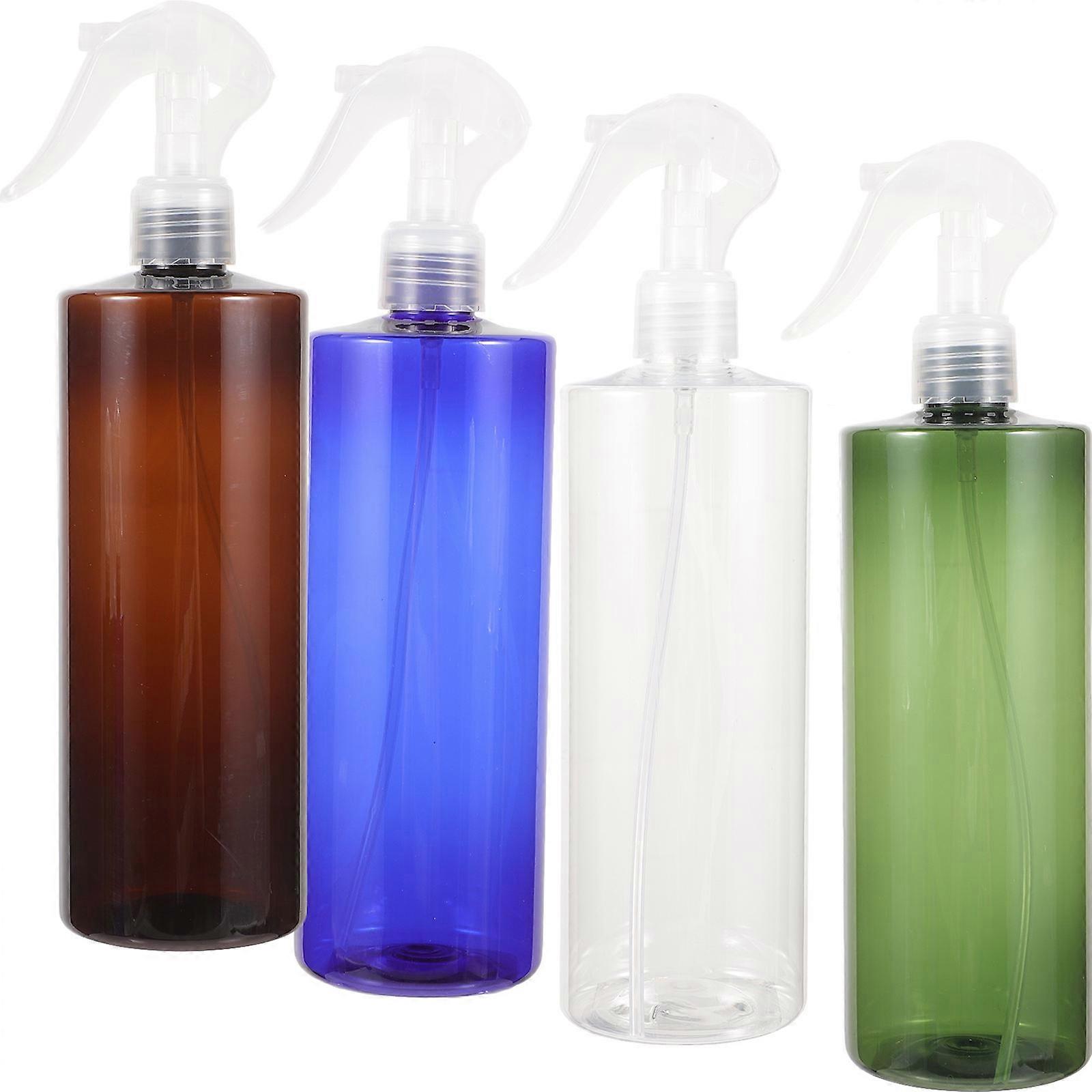 Compact Empty Perfume Bottles Designed For Travelers Featuring Reusable Plastic Material Ideal For Travel Size Storage 4Pcs