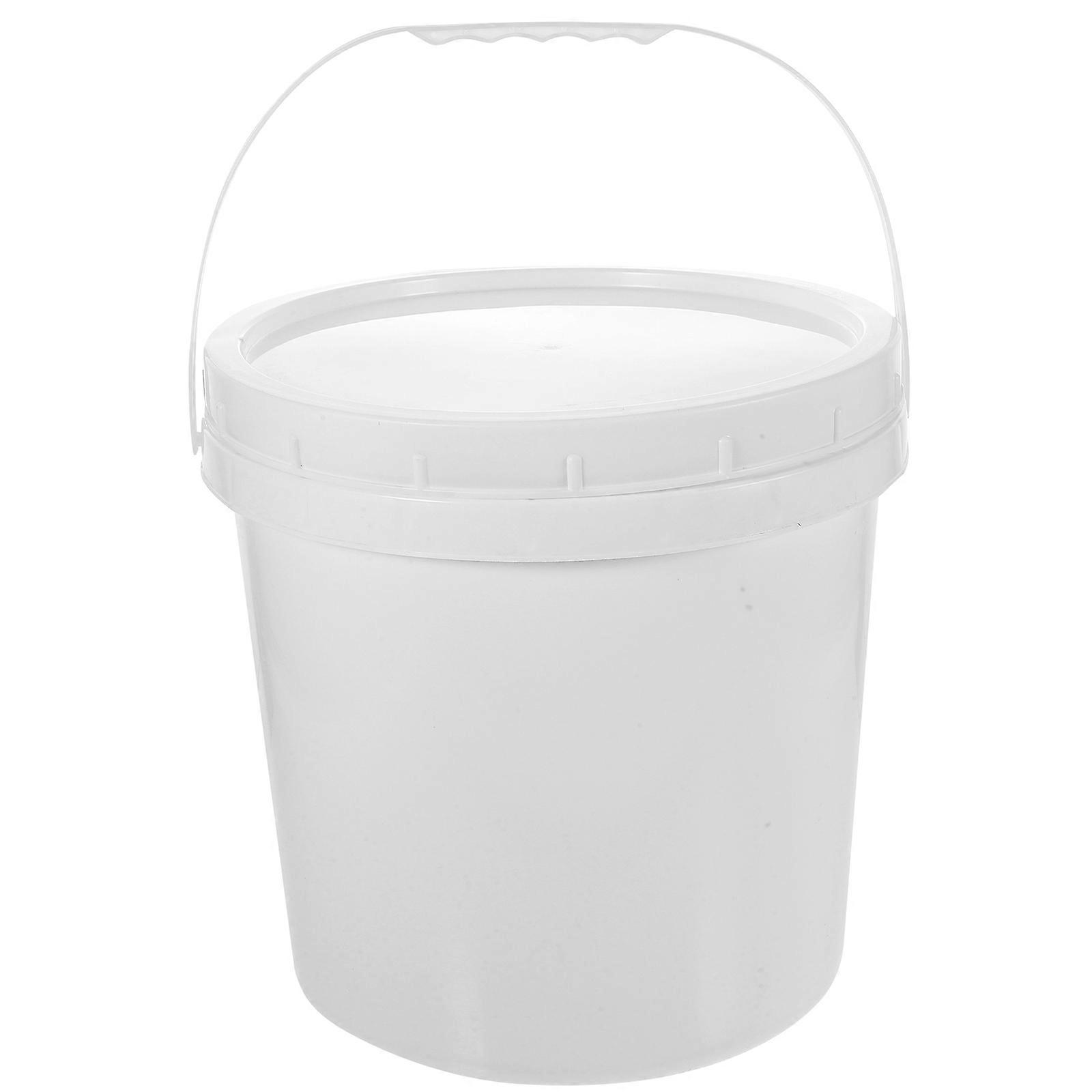 9L Round Pigment Container For Professional Users Liquid Containment Storage Easy To Carry 1Pcs