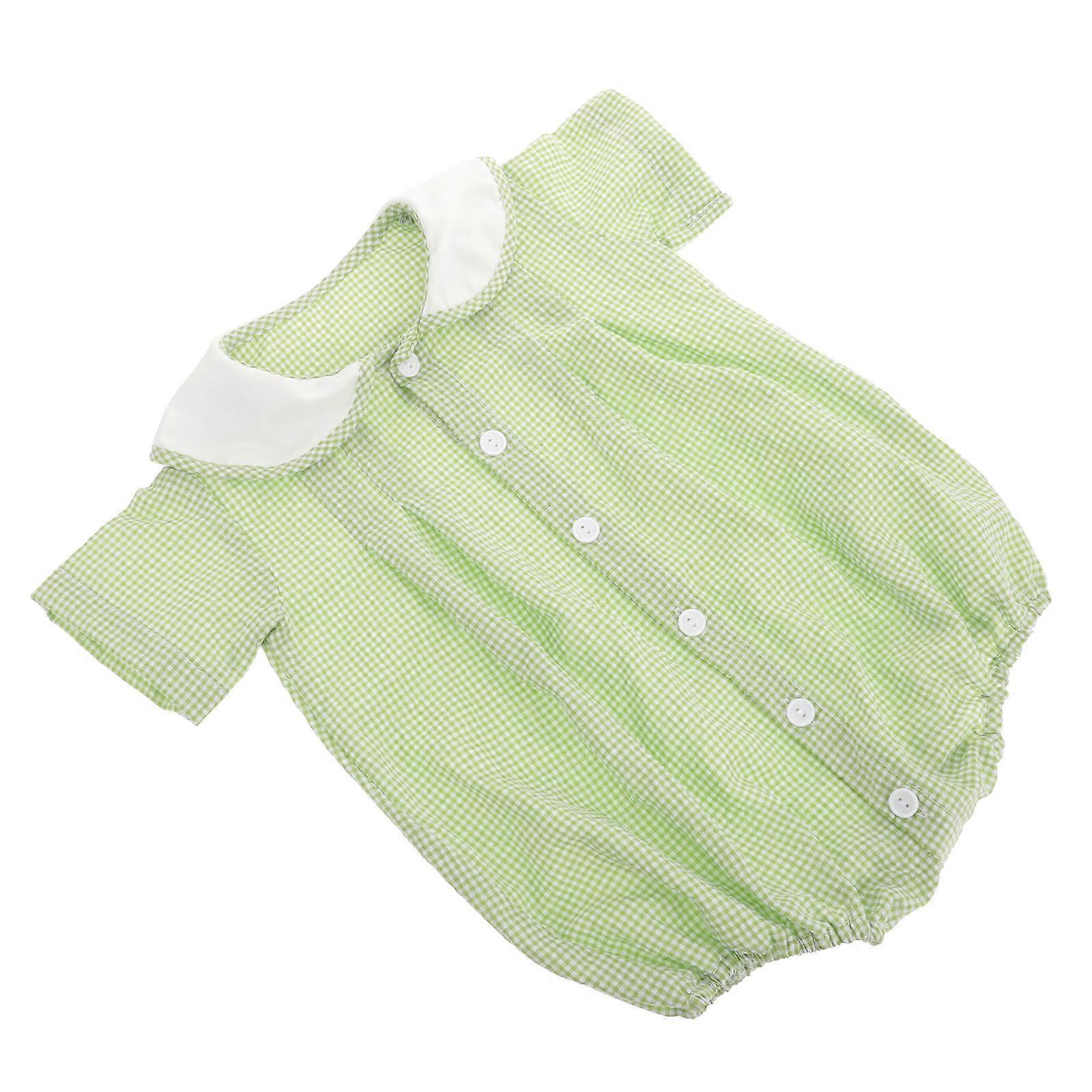Toddler Romper Short Sleeve For Babies 6-12 Months Daily Wear Comfortable For Spring And Summer 1Pcs