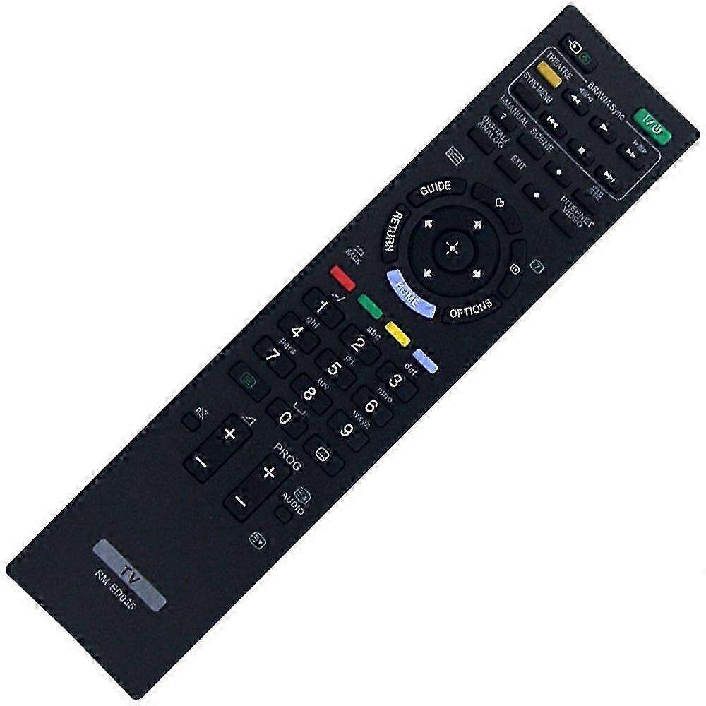 TV Remote Control Replacement RM-ED035 Infrared Handheld Controller Battery Powered