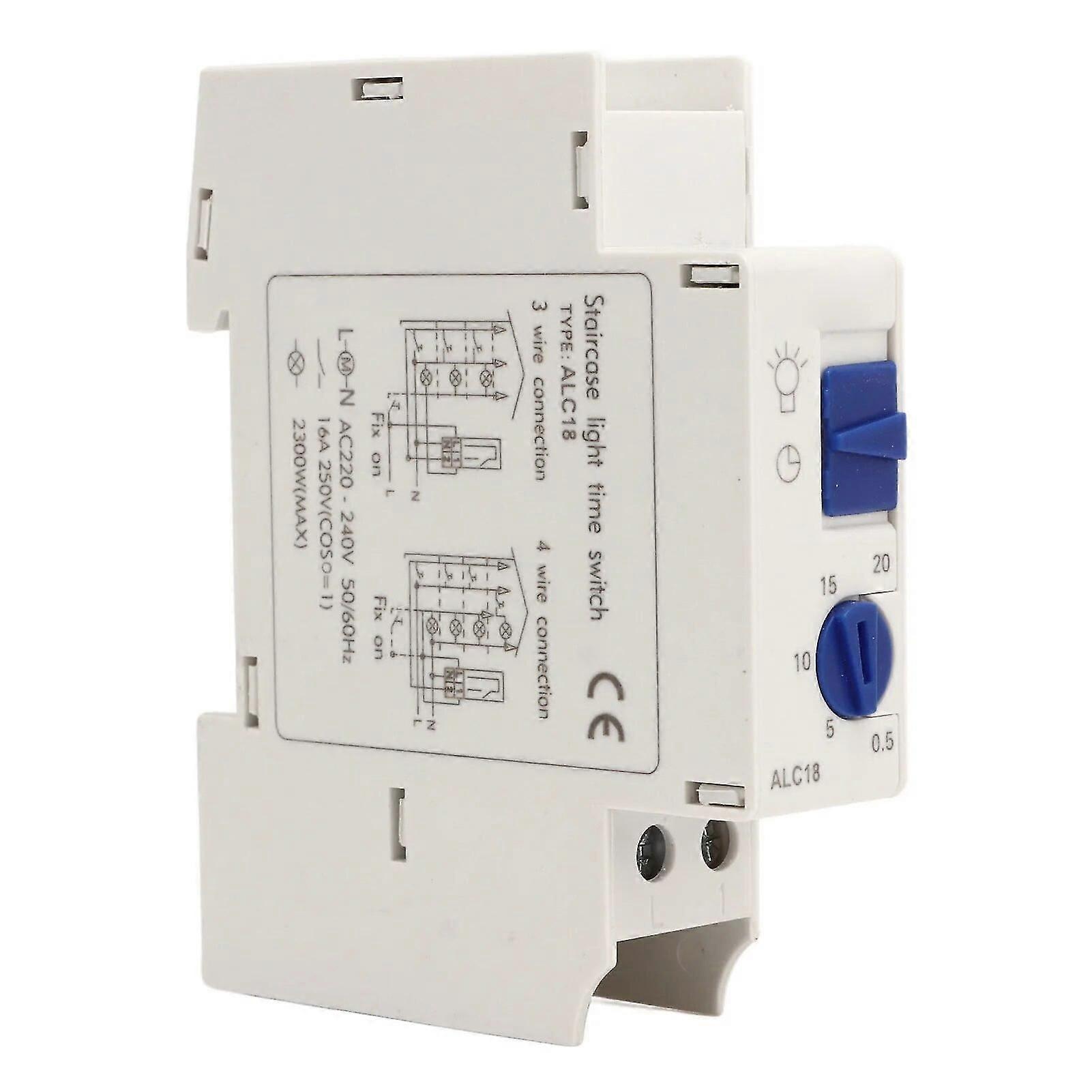 Timer Switch Easy Installation Wide Application Fast Response Auto Power Off Flame Retardant Switch Timer Controller For Appliances~8603