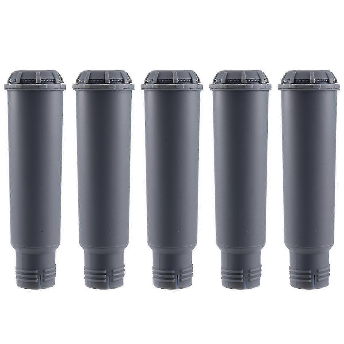 5 st vattenfilterpatroner för kaffemaskiner, Melitta, Krups Claris F088, Nivona automatisk kaffemaskin