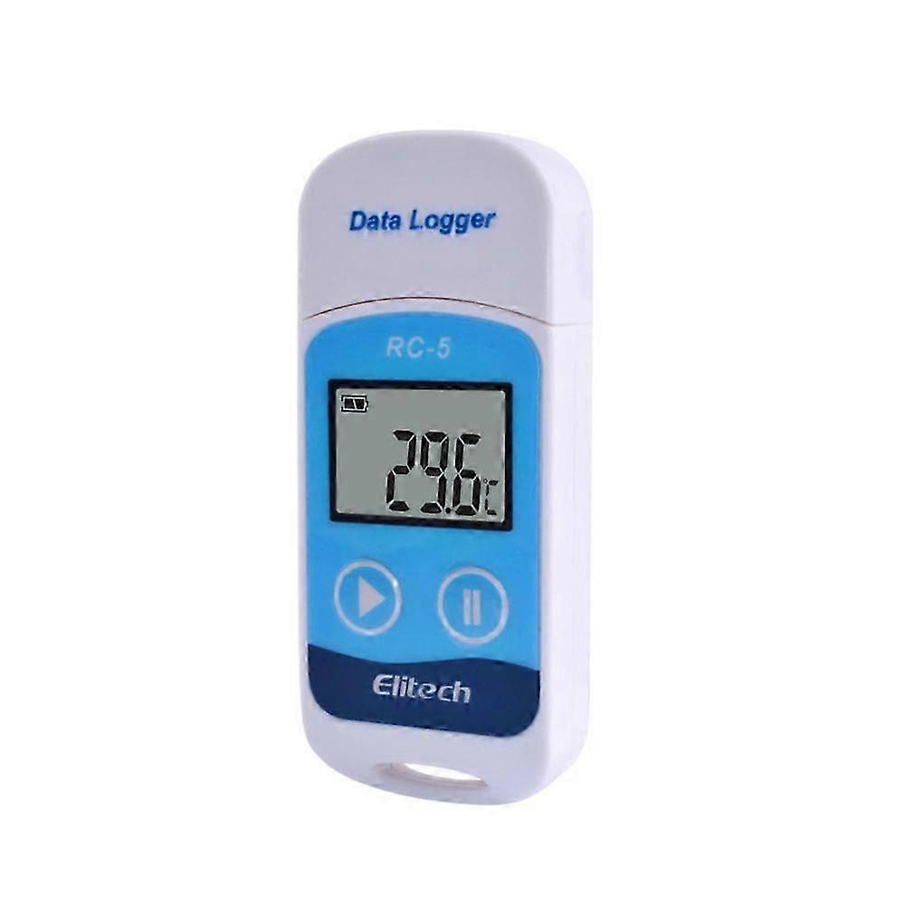 ELitech RC-5 High-Precision Digital USB Temperature Data Logger for Warehouse Storage Refrigerated T