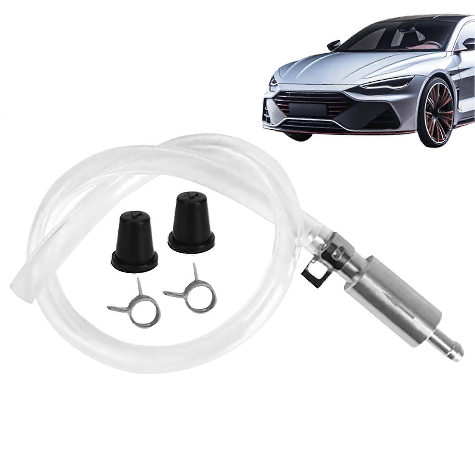 Brake Bleeding Tool Kit with One-Way Check Valve, Hydraulic Clutch System Bleeder for Cars, Motorcycles, SUVs Maintenance