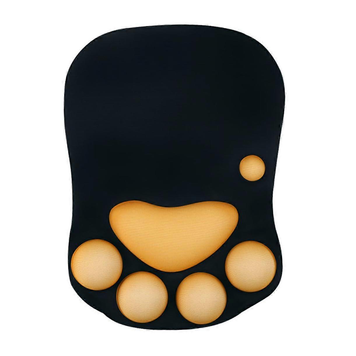 Ergonomic Mouse Pad with Silicone Wrist Support, NonSlip for Office and Home