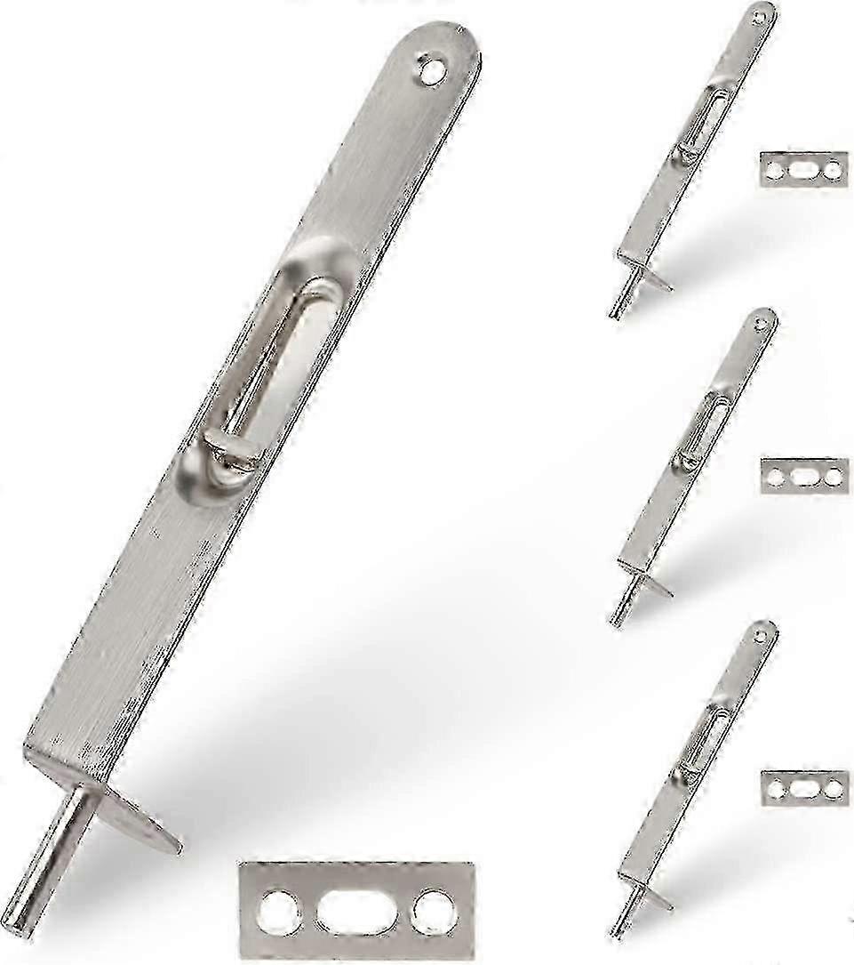 4 kpl huuhtelupultti 6 tuuman raskas kaksiovinen kiinteä ranskalainen lukko