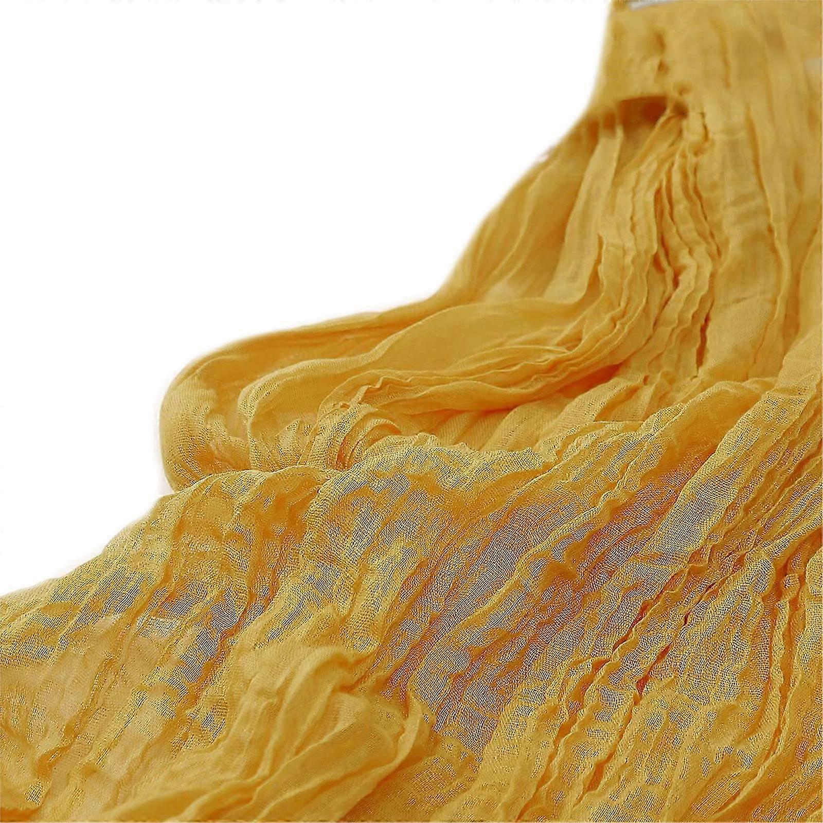 Cheesecloth Table Setting Dining Semi-Sheer Gauze Table Runner Vintage Christmas