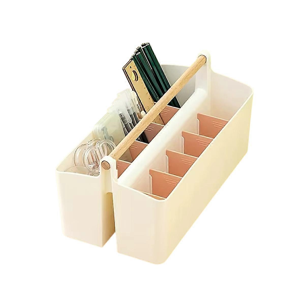 Watercolor Organizer Portable Large Capacity Brush Pencil Stationery Barrels Student Multi-Function