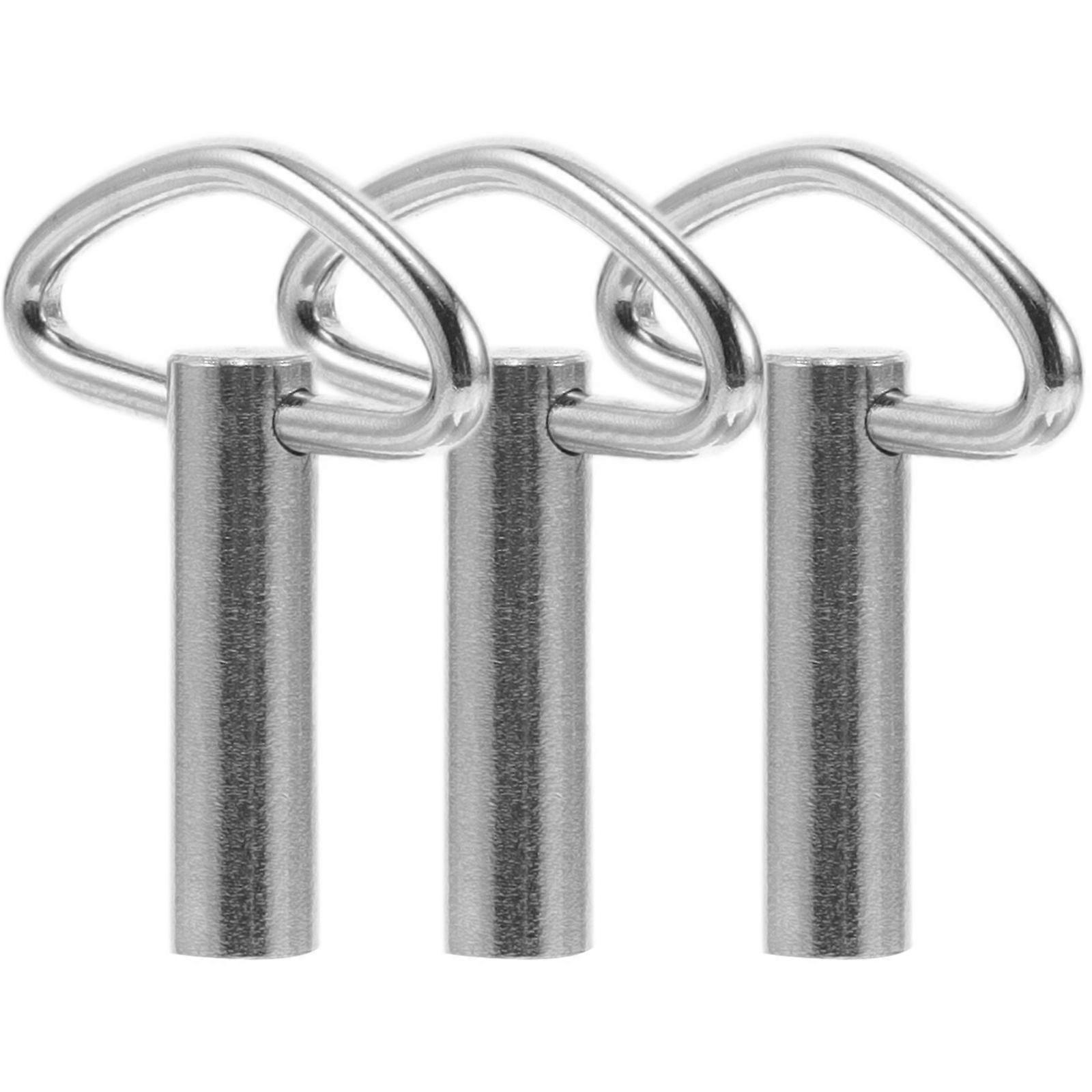 3pcs Metal Music Box Replacement Winding Key Mini Clockwork Toy Winder Key Replacement for Wind Up Music Box Mechanism 20mm