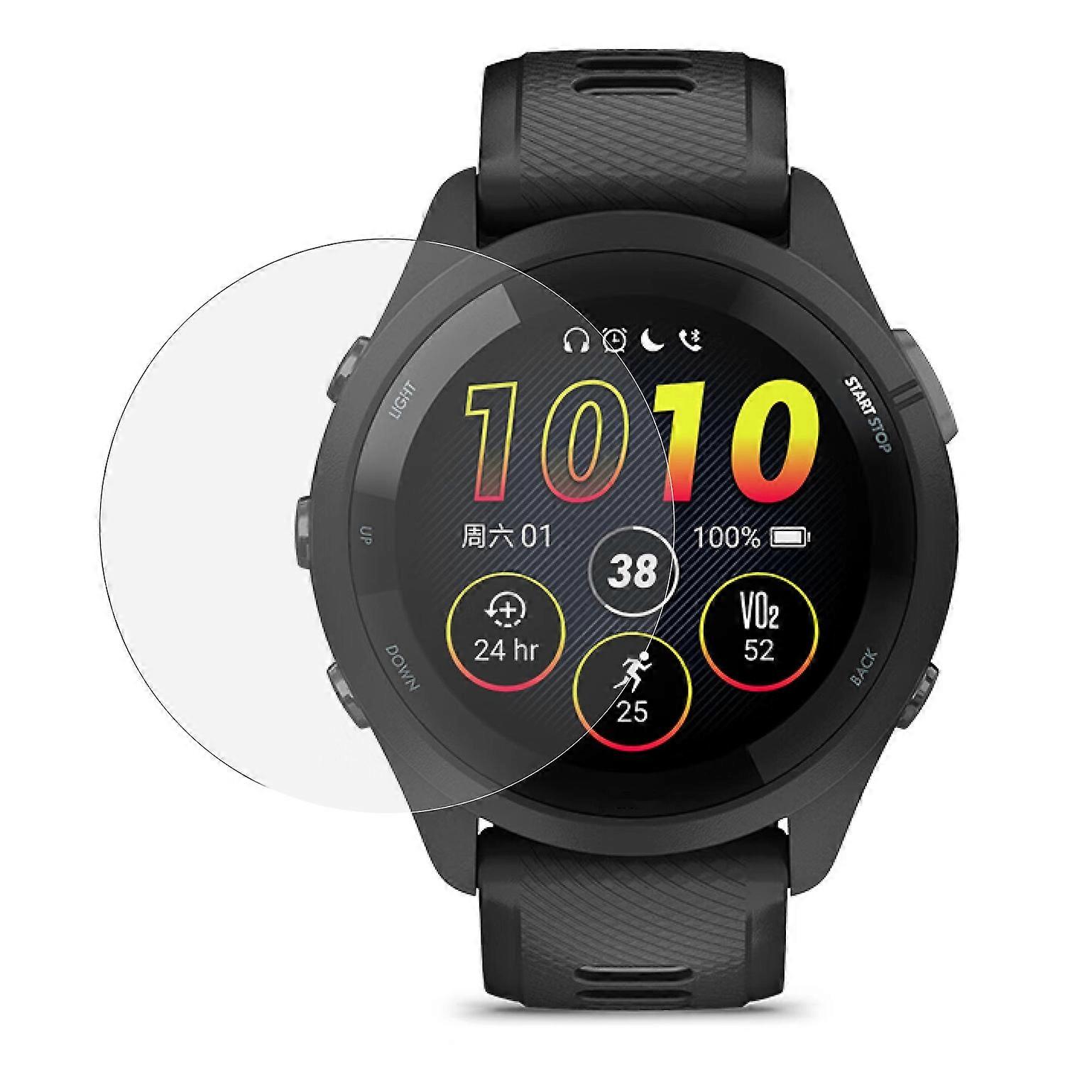 For Garmin Forerunner 265 Watch Screen Protector Sensitive Touch Anti-scratch HD Clear TPU Screen Fi
